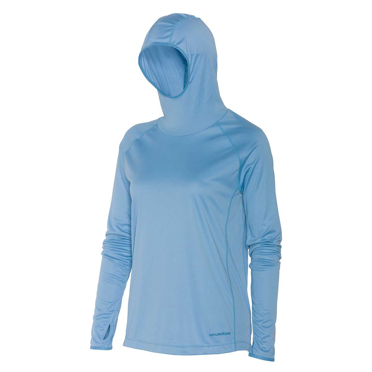 Grundens Solstrale Hoody Women's in Parisian Blue